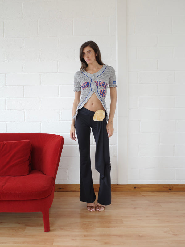 The Reconstituted Shirred Baseball Jersey