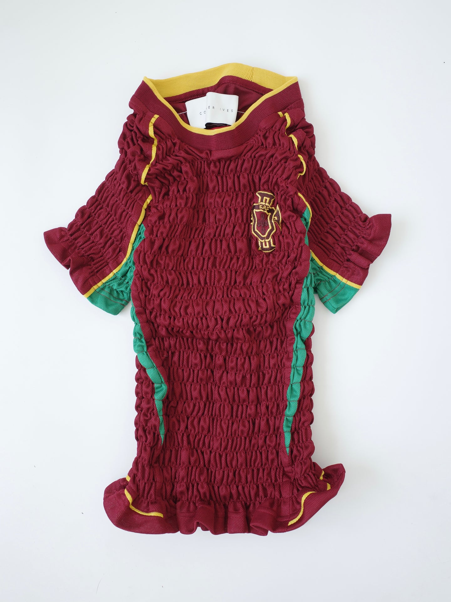 The Reconstituted Shirred Football Top