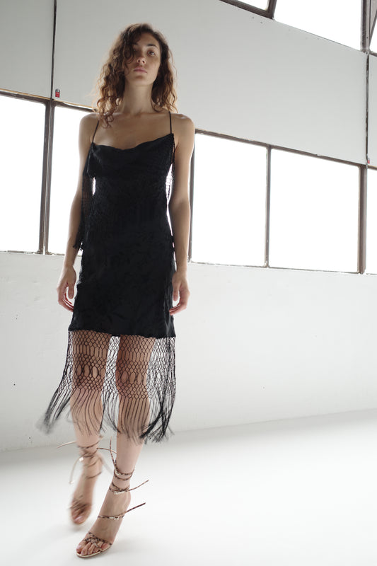 The Demi Couture Piano Shawl Mini Dress