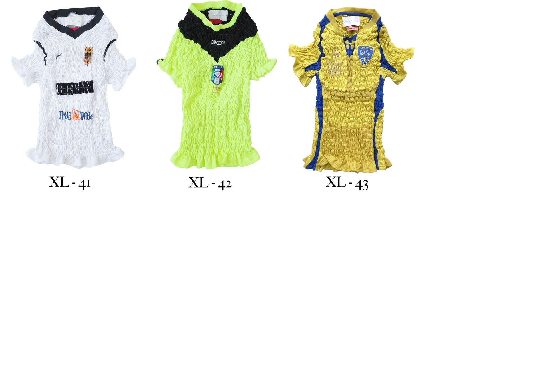 The Reconstituted Shirred Football Top
