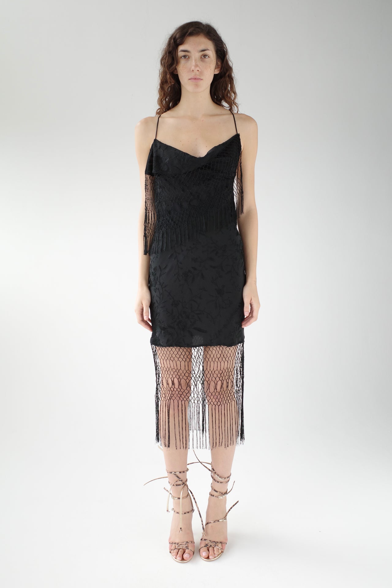 The Demi Couture Piano Shawl Mini Dress